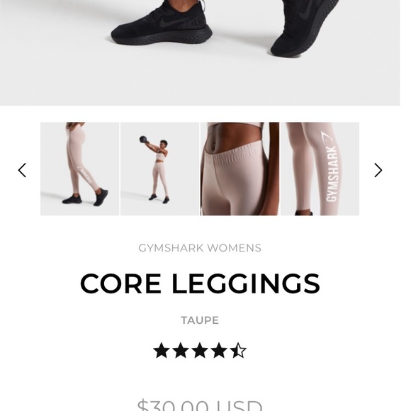 ISO gymshark core leggings - Picture 2 of 2